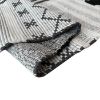 Obrazek Dywan bawełniany Chindi 0.8/1.5 Cr-1281 black/white