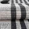 Obrazek Dywan bawełniany Chindi 0.8/1.5 Cr-1281 black/white