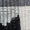 Obrazek Dywan bawełniany Chindi 0.8/1.5 Cr-1281 black/white
