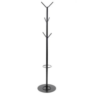 Obrazek Wieszak metalowy stojący Loft 06-06 180x40 czarny
