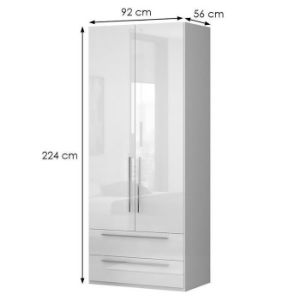 Obrazek Szafa Piano P22/PN-70/KA/70 crystal white 