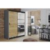 Obrazek Szafa Retro 138 6L grafit / front craft