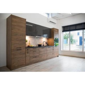 Obrazek Szafka Kuchenna Bono Dnp Pl Dąb Lefkas/Biały