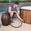 Obrazek Jacuzzi ogrodowe z hydromasażem 1.80m x 66cm Helsinki 60025