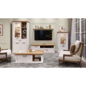 Obrazek Komoda Tara K3K1F WHITE/pacific walnut