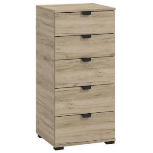Obrazek Komoda Duerto 5F 45 szary dąb 11008309