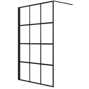 Ścianka Walk-In Metro 100x195 black