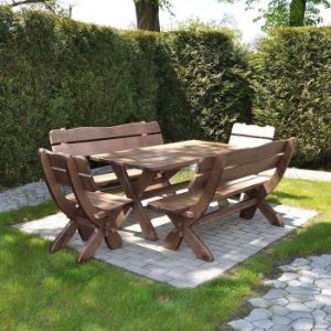 Obrazek Komplet ogrodowy B115 dąb