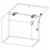 Obrazek Szafka kuchenna Gardena G50K white