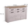 Obrazek Komoda Kent 160 biały dąb 11008627