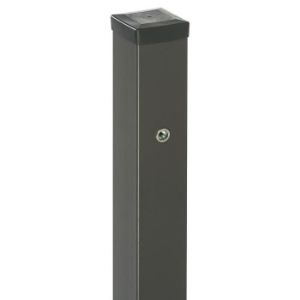 Obrazek Słup bramowy z nitonakrętką 100X100 ZN+RAL7016