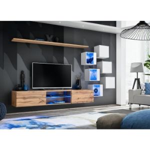  Meblościanka Switch Xxi Wotan/Biały 