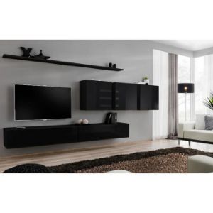 Meblościanka Switch VII Czarny