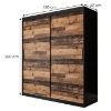 Obrazek Szafa Old Wood T 180 Czarny/Old Style