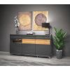 Obrazek Komoda Onyx K170-3KS1F/ON anthracite/pacific walnut