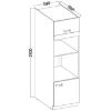 Obrazek  Szafka Kuchenna Vigo Grafit Mat 60dpm-210 2f 