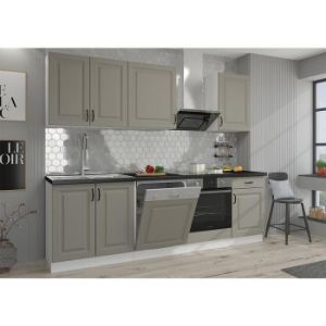 Obrazek Szafka kuchenna Stilo claygrey/biały 80d 3s bb
