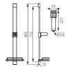Obrazek Zestaw natryskowy Quadro N110
