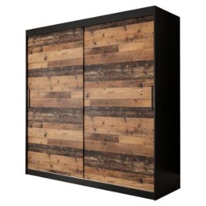 Szafa Old Wood T 200 Czarny/Old Style