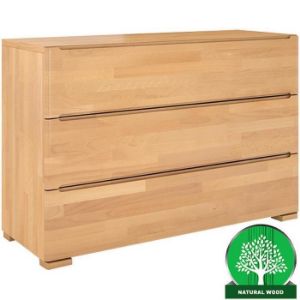 Obrazek Komoda Drewniana Bukowa 3s Skandica Sparta Naturalny