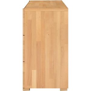 Obrazek Komoda Drewniana Bukowa 3s Skandica Sparta Naturalny