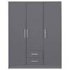 Obrazek Szafa Smart Sr2 3d Grafit