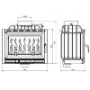 Obrazek Wkład kominkowy W13 A 11,5 kW EKO