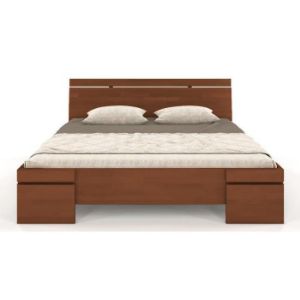Obrazek Łóżko sosnowe Skandica Sparta maxi 160X200 orzech 