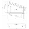 Obrazek Wanna Trend 170x130 prawa