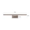 Obrazek Kinkiet Arte Mat 555 AG-AM6W55 mat chrom 6W K1
