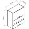 Obrazek  Szafka Kuchenna Irma W60grf/2 Sd Zielony Mat 