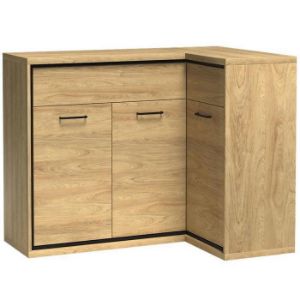 Komoda Narożna M15 Mediolan Natural Hikora 