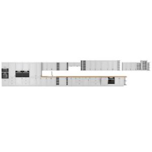 Obrazek Szafka kuchenna STILO biały mat/biały 80g-72 2f