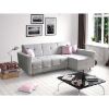Obrazek Narożnik Grey Enzo 161+152 drewno naturalne prawostronny