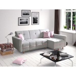 Obrazek Narożnik Grey Enzo 161+152 drewno naturalne prawostronny