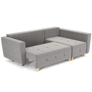 Obrazek Narożnik Grey Enzo 161+152 drewno naturalne prawostronny
