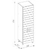 Obrazek Szafka kuchenna Daria 2D 60cm