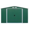 Obrazek Metalowy domek ogrodowy 3627x3221x1961 zielony
