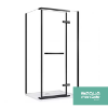 Obrazek Kabina prysznicowa Valentina Black 100/80/190