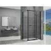 Obrazek Kabina prysznicowa Valentina Black 100/80/190