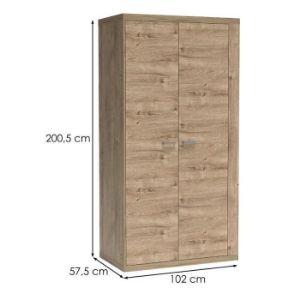 Obrazek Szafa Natural N-1 2D kratka Ribbeck