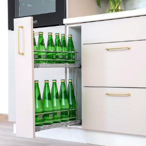Obrazek Szafka kuchenna Max D15 Cargo  Kosz jasno beżowy 
