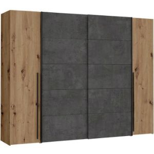 Obrazek Szafa Narago 270 cm Dąb Artisan/Beton