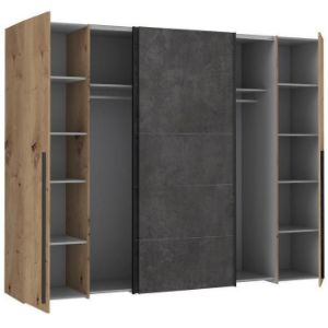 Obrazek Szafa Narago 270 cm Dąb Artisan/Beton