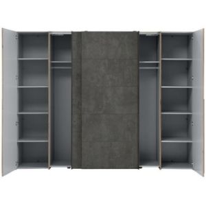 Obrazek Szafa Narago 270 cm Dąb Artisan/Beton