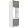 Obrazek Szafka kuchenna Stilo claygrey/biały 60dmp/210 2f