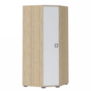 Szafa narożna 3D3S Kiki GUG-BK/KI-15 beech/white