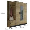 Obrazek Garderoba Roj PP53 + SDS53 + SZ3D craft 