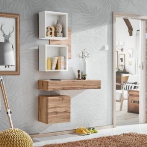 Obrazek Półka Easy TYP06 wotan/biały 