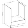 Obrazek Szafka kuchenna Eko White 60DG BB